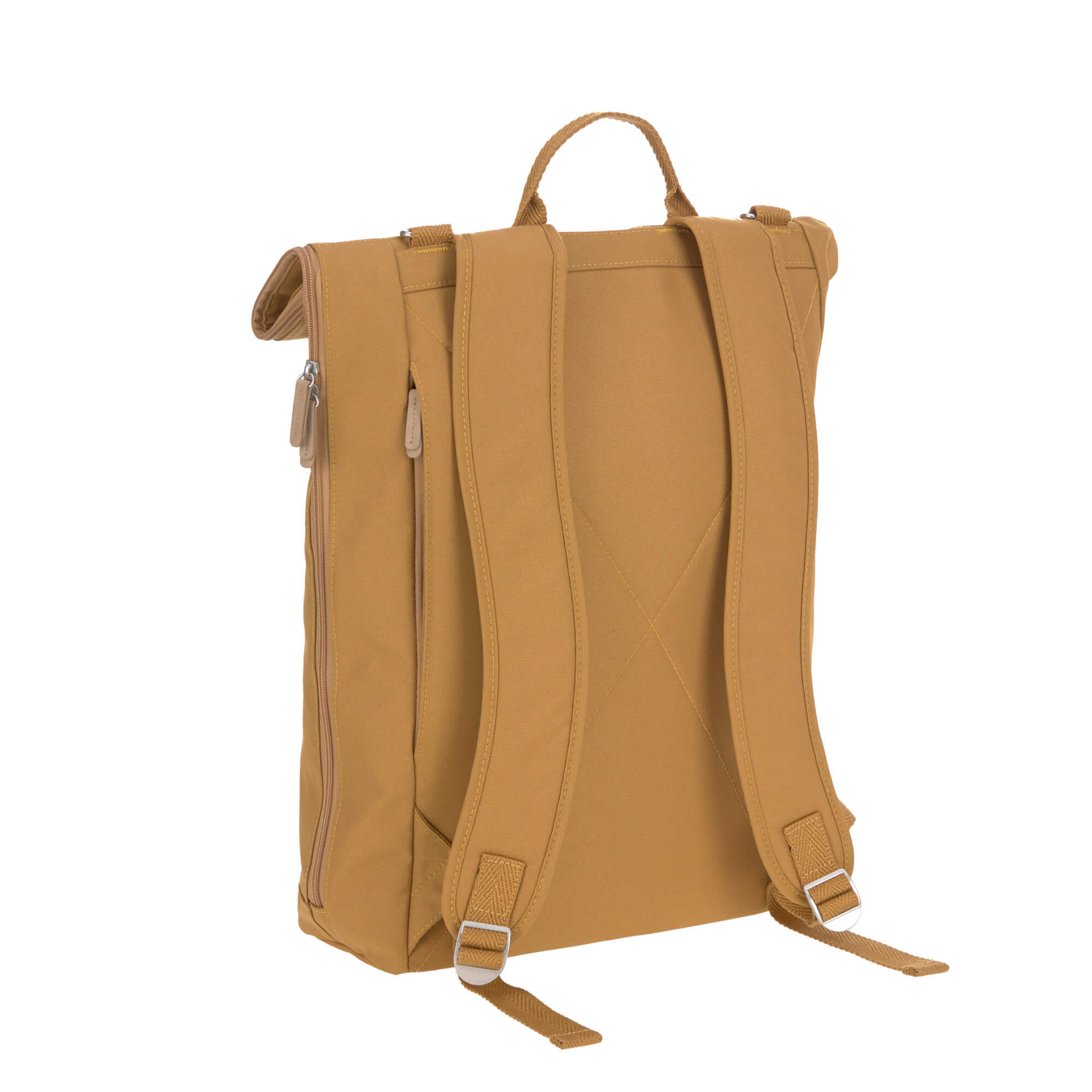 Wickelrucksack - Rolltop Backpack, Curry