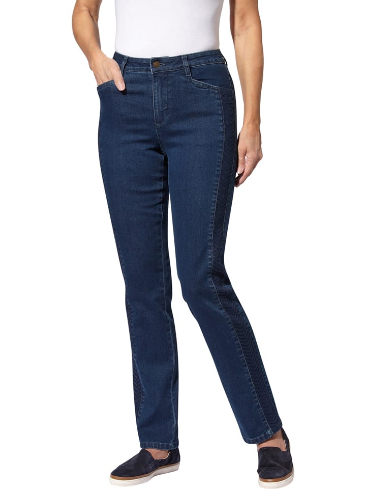 WITT WEIDEN Jeans - Slim fit - in Dunkelblau günstig kaufen