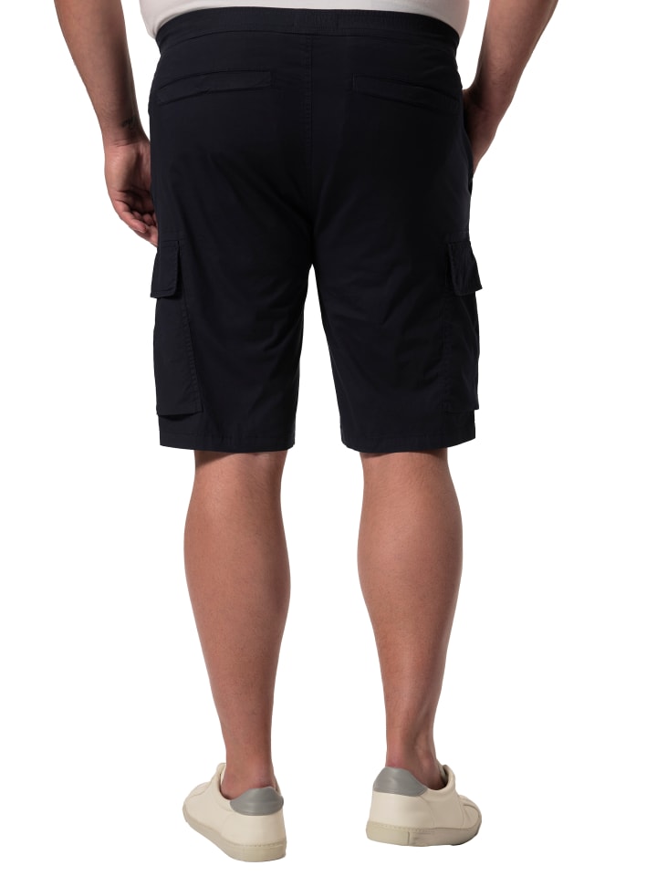 Men Plus Bermuda in navy blau günstig kaufen