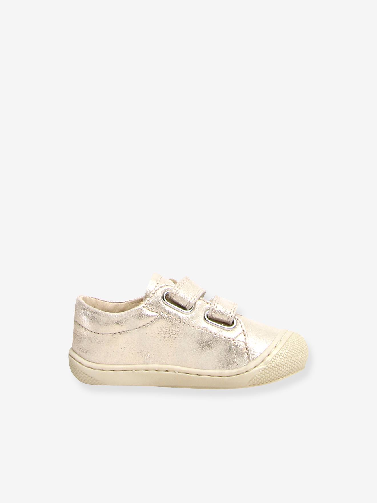 Naturino Baby Lauflernschuhe mit Klett Cocoon NATURINO - silber