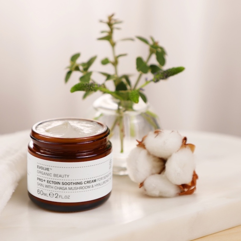evolve organic beauty Evolve Pro + Ectoin Soothing Cream 60ml Crème sans parfum peau sensible
