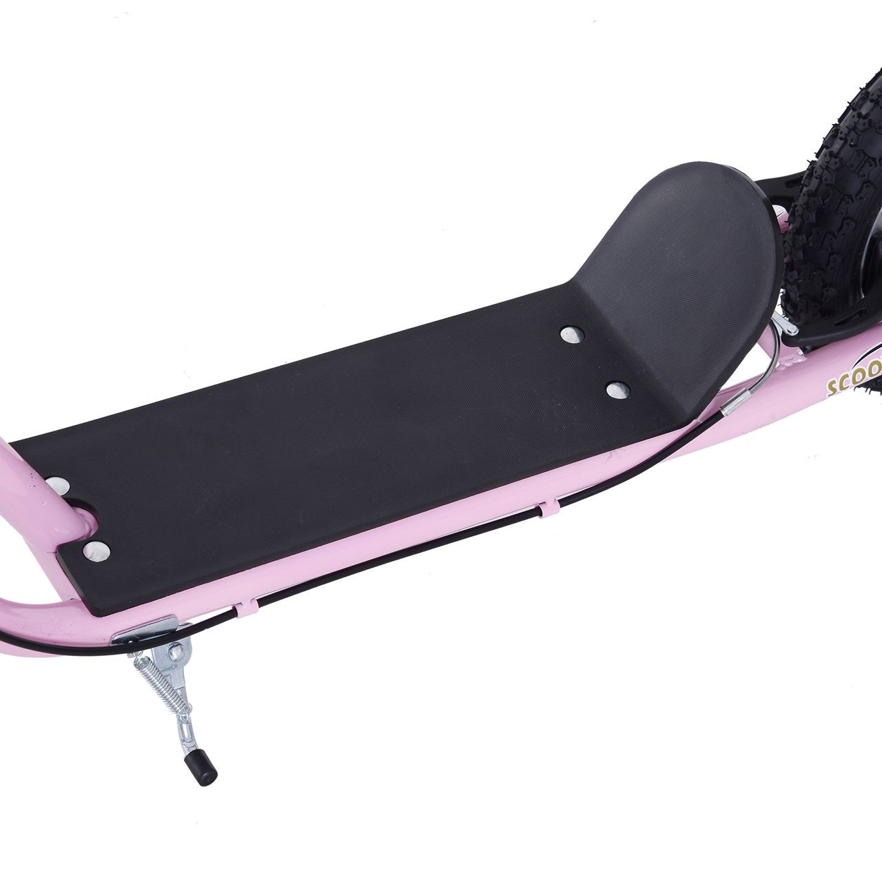 HOMCOM Kinderroller mit Bremsen 16/12 Zoll Scooter Tretroller Cityroller Kinder Roller Kickboard für 5  Jahre Kinder Rosa 135 x 58 x 92-100 cm