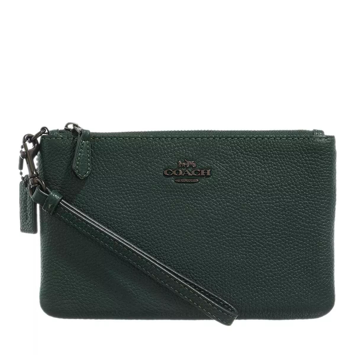 COACH Handtaschen grün Clutch