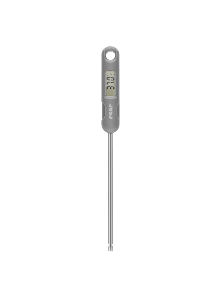 Reer Digitales Flaschenthermometer FoodTemp - Grau in grau günstig kaufen onesize