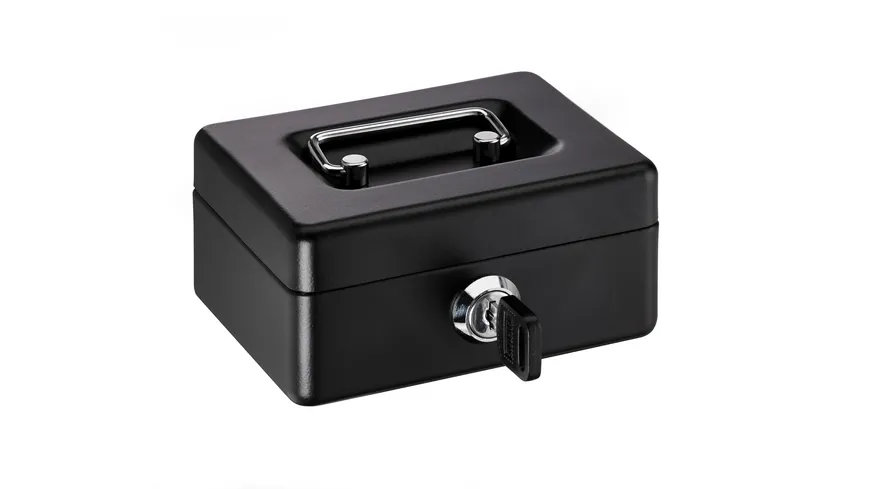 ALCO Mini-Geldkassette 10x9,5x5,5cm schwarz