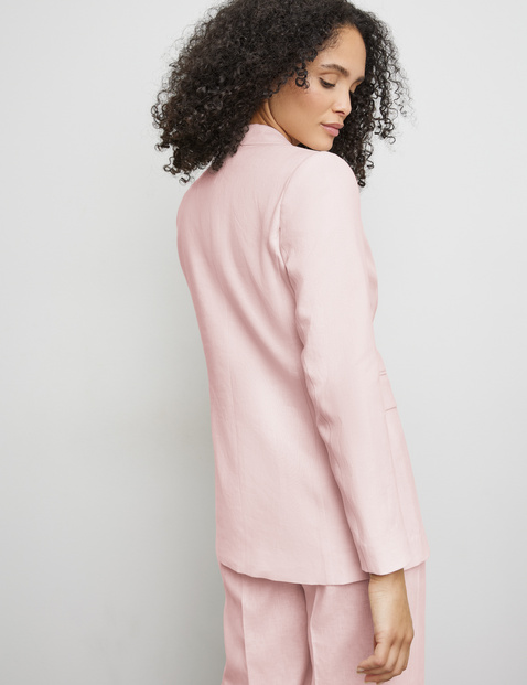 Klassischer Blazer aus Leinen