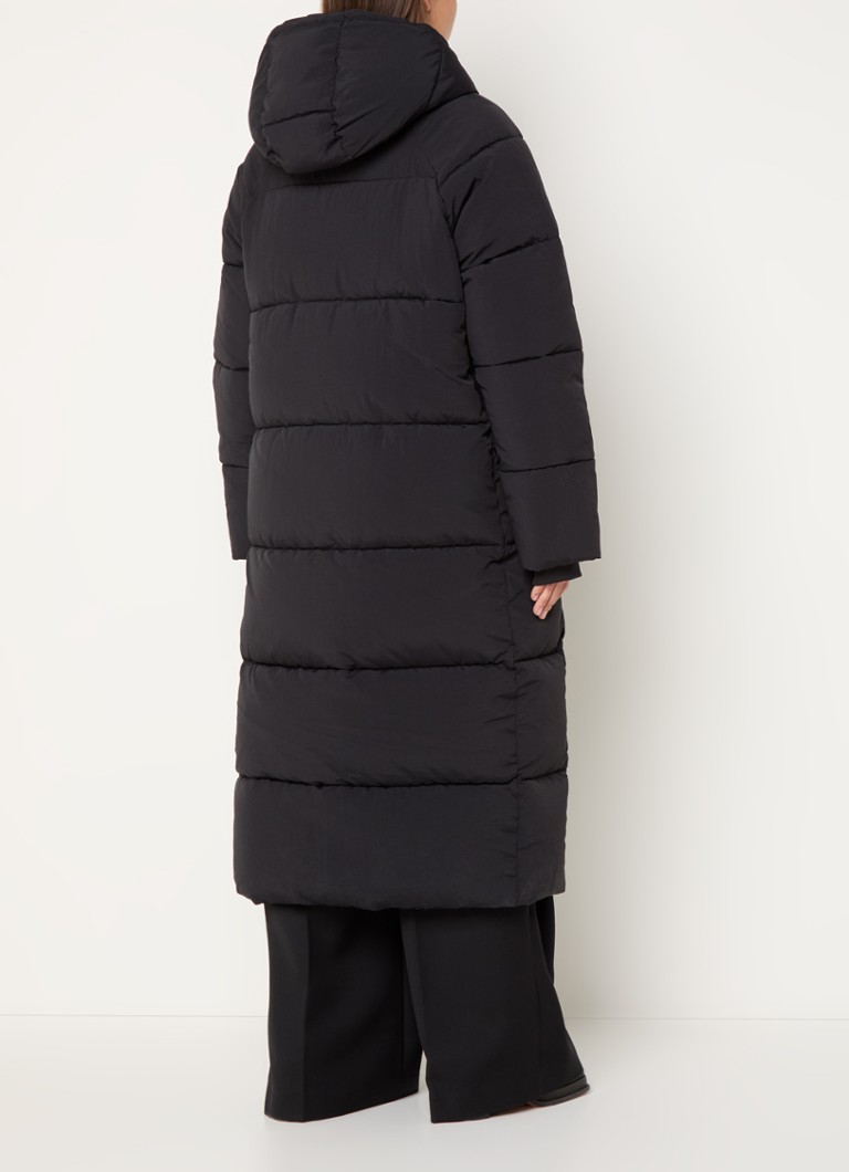 Daily Paper puffer jacket with hood and zip pockets