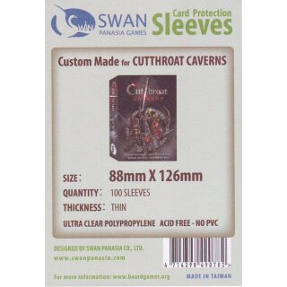 Swan Panasia Kartenhüllen 88mm x 126mm dünn (100)