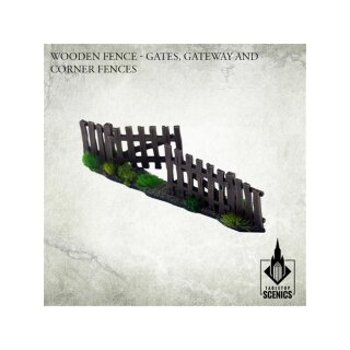 Poland 1939 Wooden Fence Gates, Gateway and Corner Fences