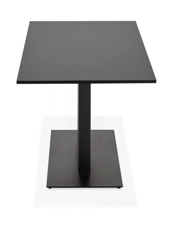 KADIMA DESIGN Esstisch Holz Metall Schwarz | Rechteckiger Besprechungstisch AUSTIN günstig kaufen onesize
