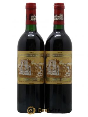 Château Ducru Beaucaillou 2ème Grand Cru Classé  1988 - Lot de 2 Bouteilles