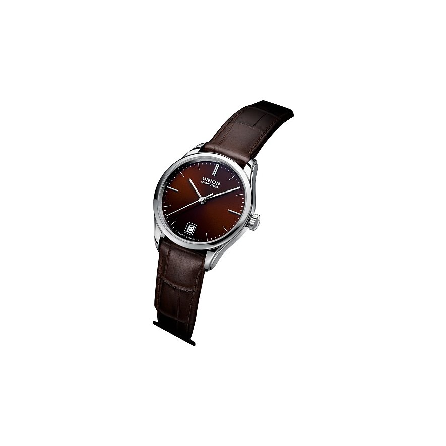 Union Glashütte Damenuhr Viro Datum 34 mm