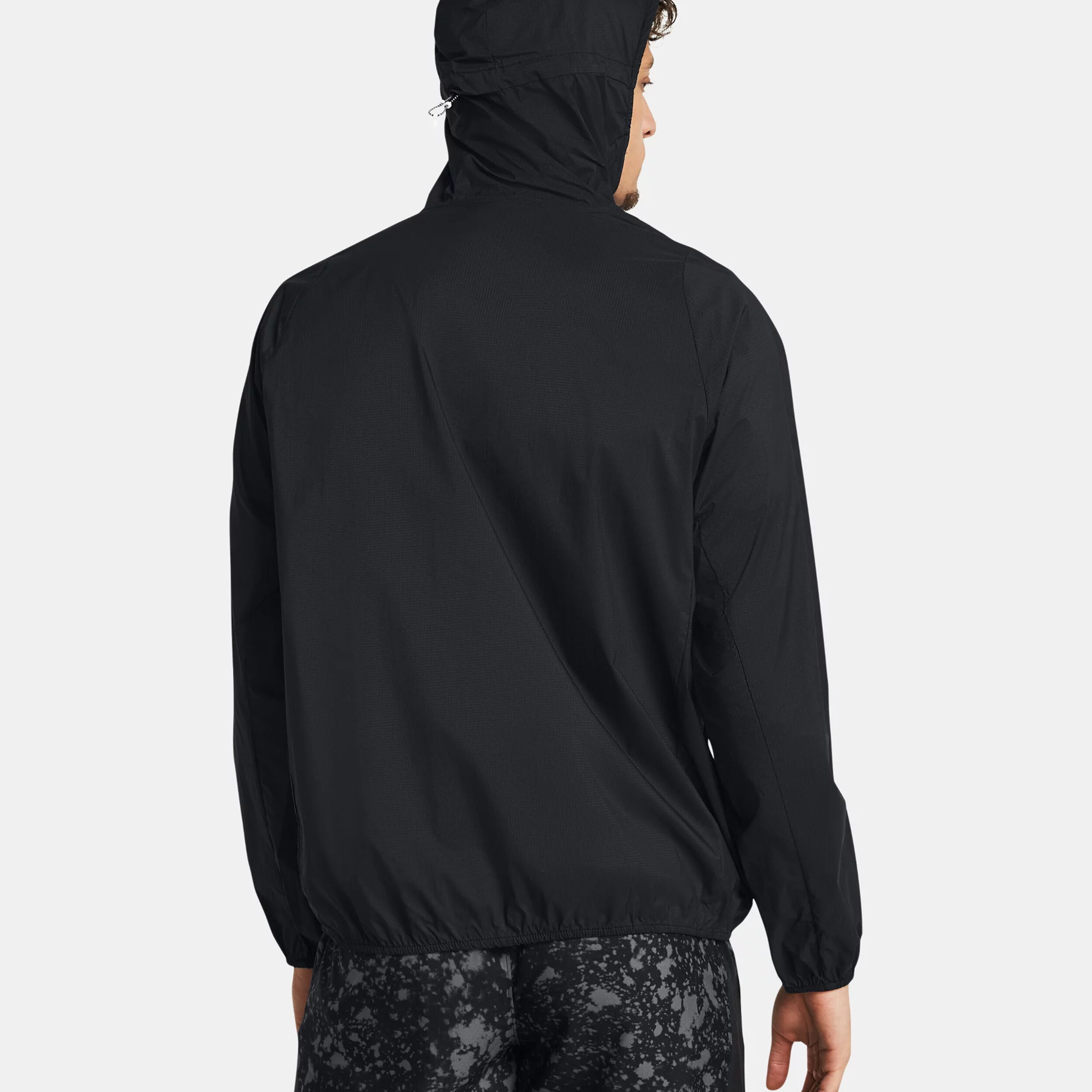 Phantom Windbreaker Laufjacke Herren - Schwarz, Weiß
