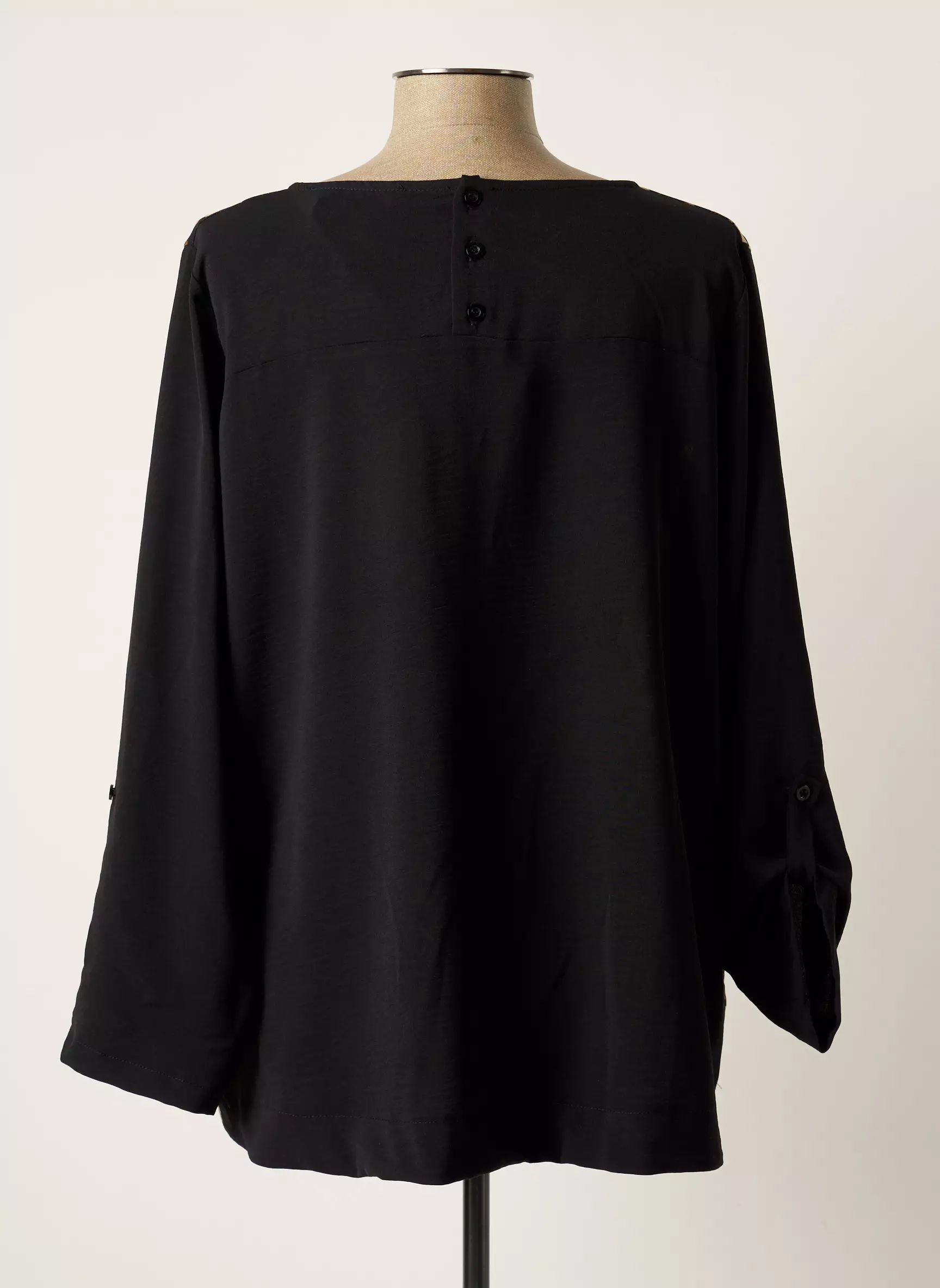 Franck Anna Tops Femme couleur noir