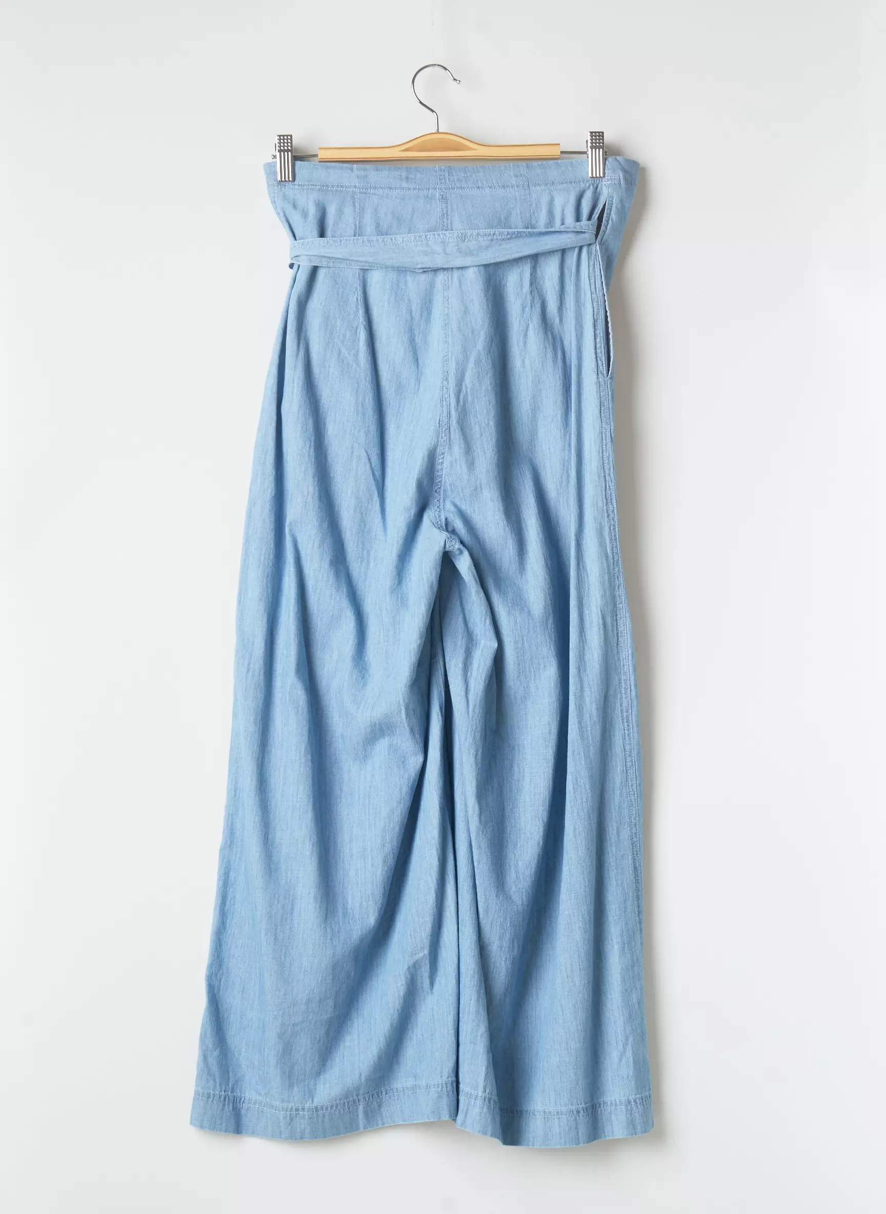 In Wear Pantalons Larges Femme couleur bleu