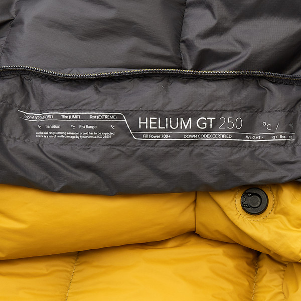 HELIUM GT 250 REGULAR - Daunenschlafsack