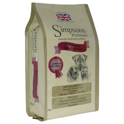 Simpsons Premium Adult Sensitive Huhn & Kartoffel