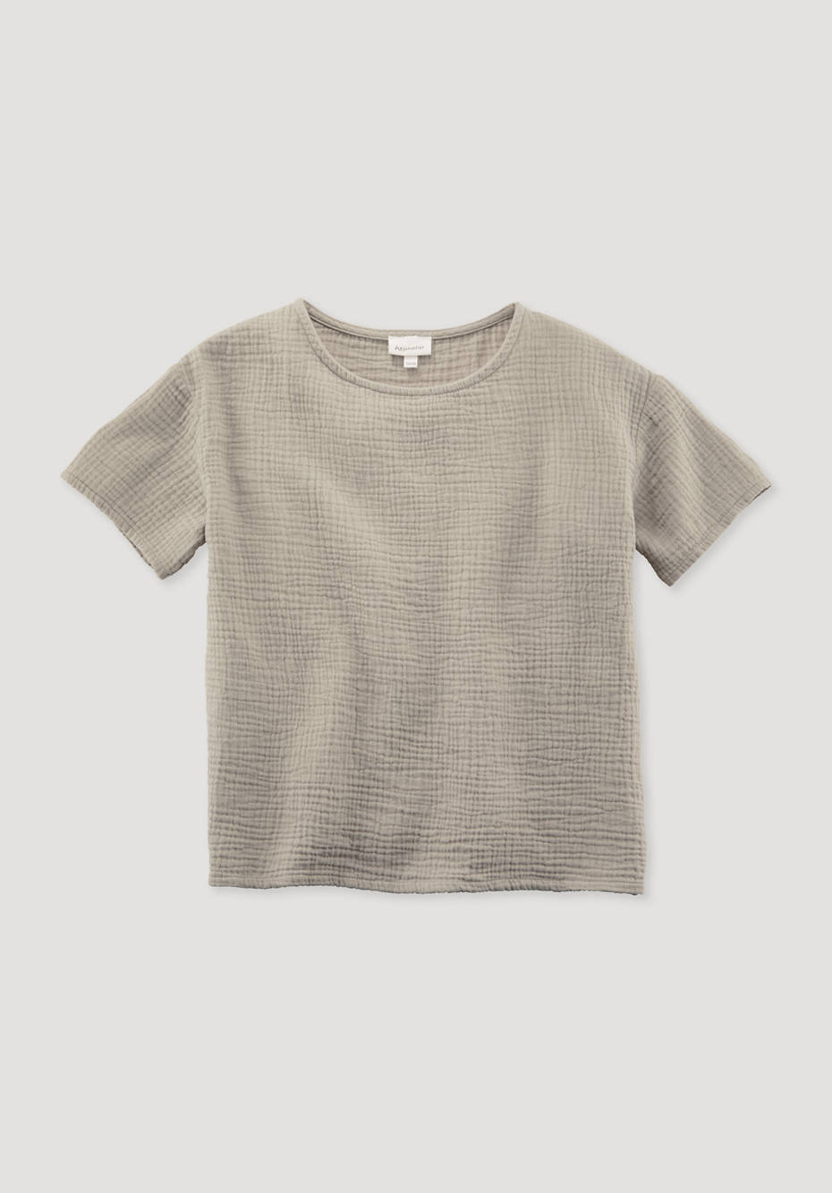 Musselin Shirt aus reiner Bio-Baumwolle