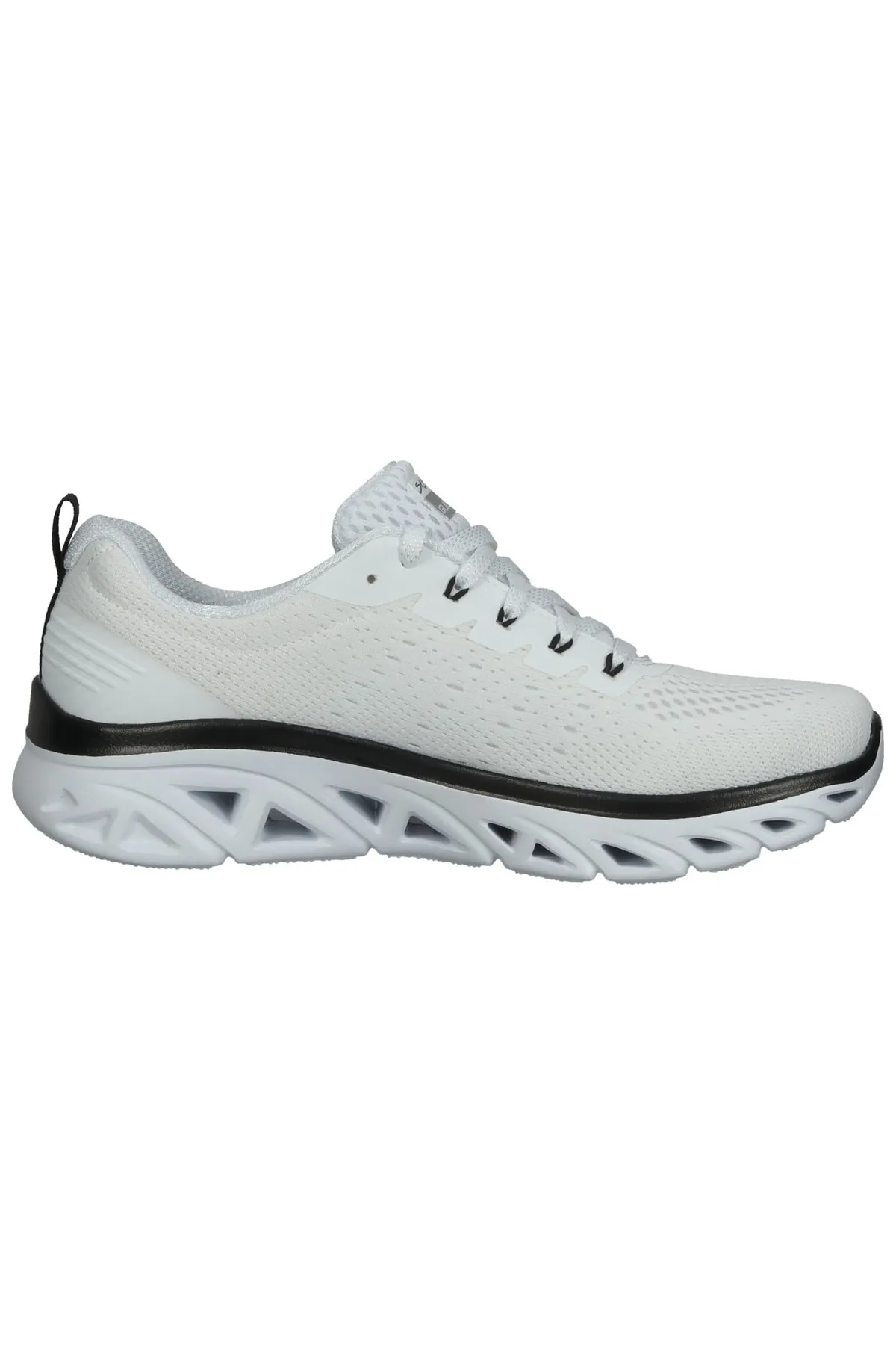 SKECHERS  Sneaker - Weiß - Flacher Absatz
