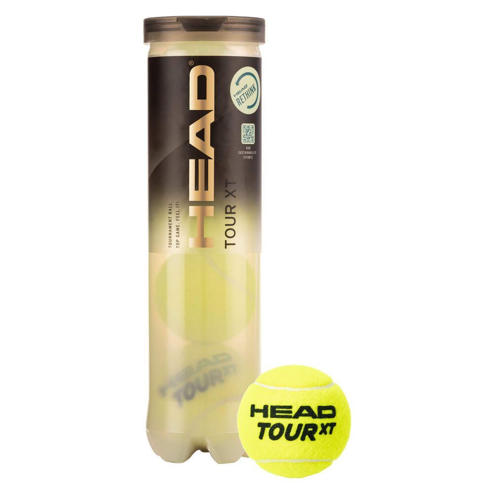 Head Tennisball HEAD Tour XT Tournament Tennisball 1 Dose mit 4 Tennisbälle