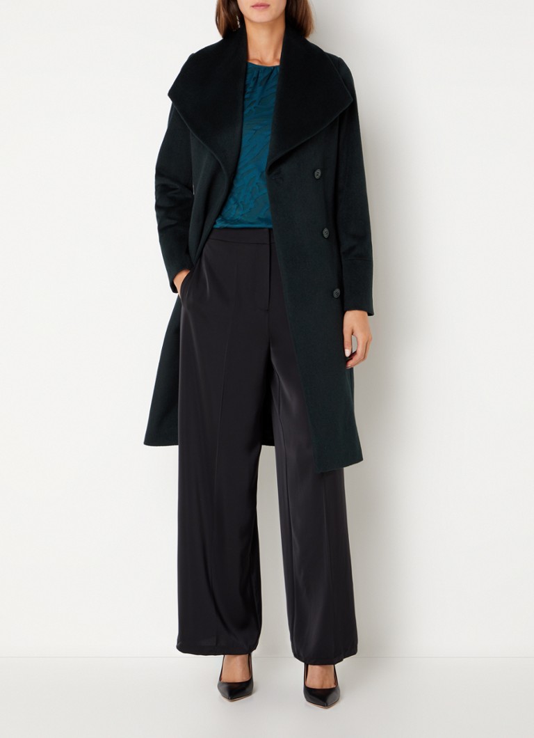 Phase Eight Nicci coat in wool blend with tie belt