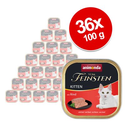 Sparpaket Animonda vom Feinsten Kitten 36 x 100 g