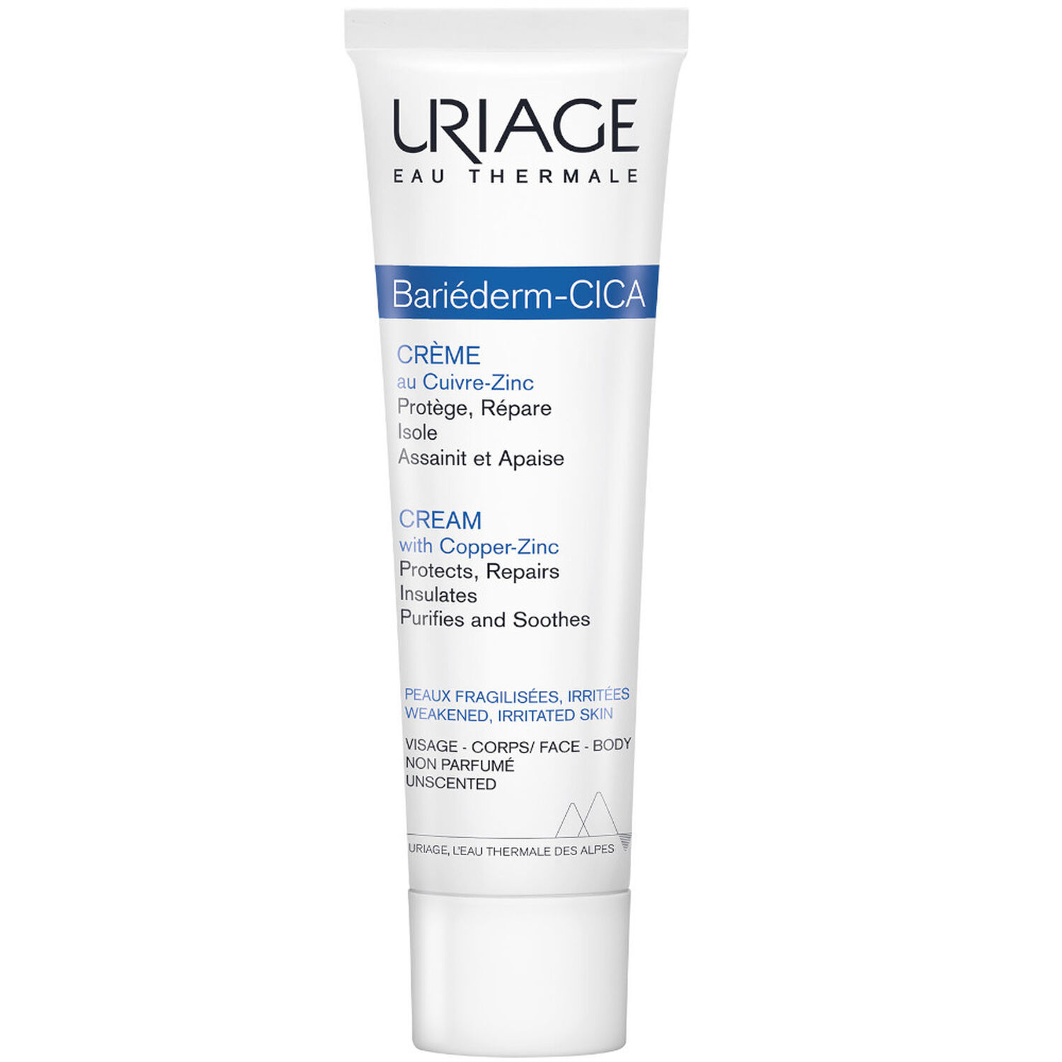 Uriage Bariéderm - Cica-Crème Réparatrice au Cuivre-Zinc