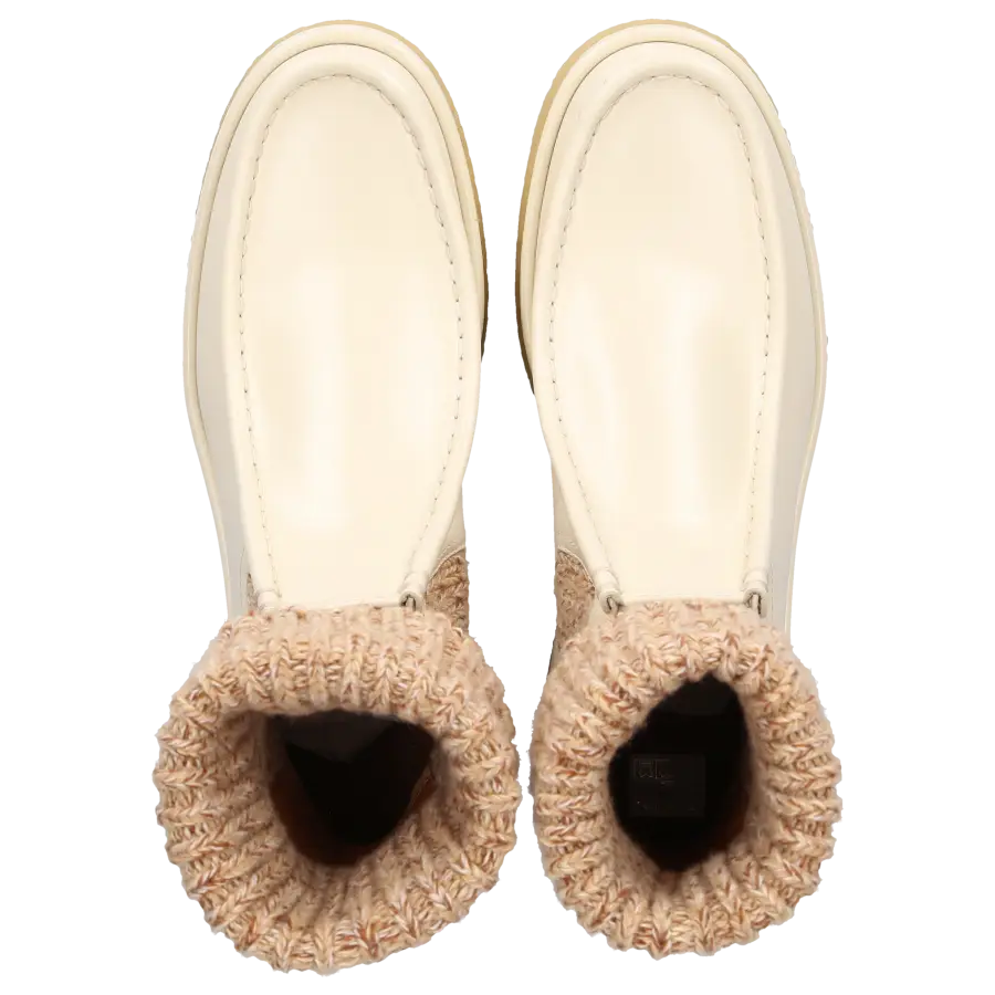 Chloé - Chelsea Boots JAIME Kalbsleder - beige