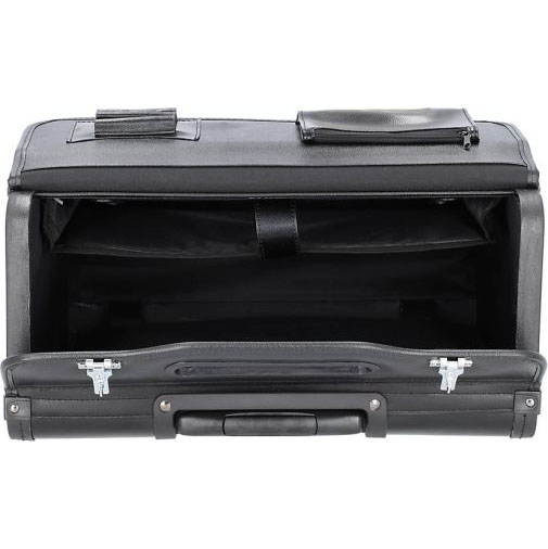 Alassio 2-Rollen Pilotenkoffer Leder 48 cm Laptopfach