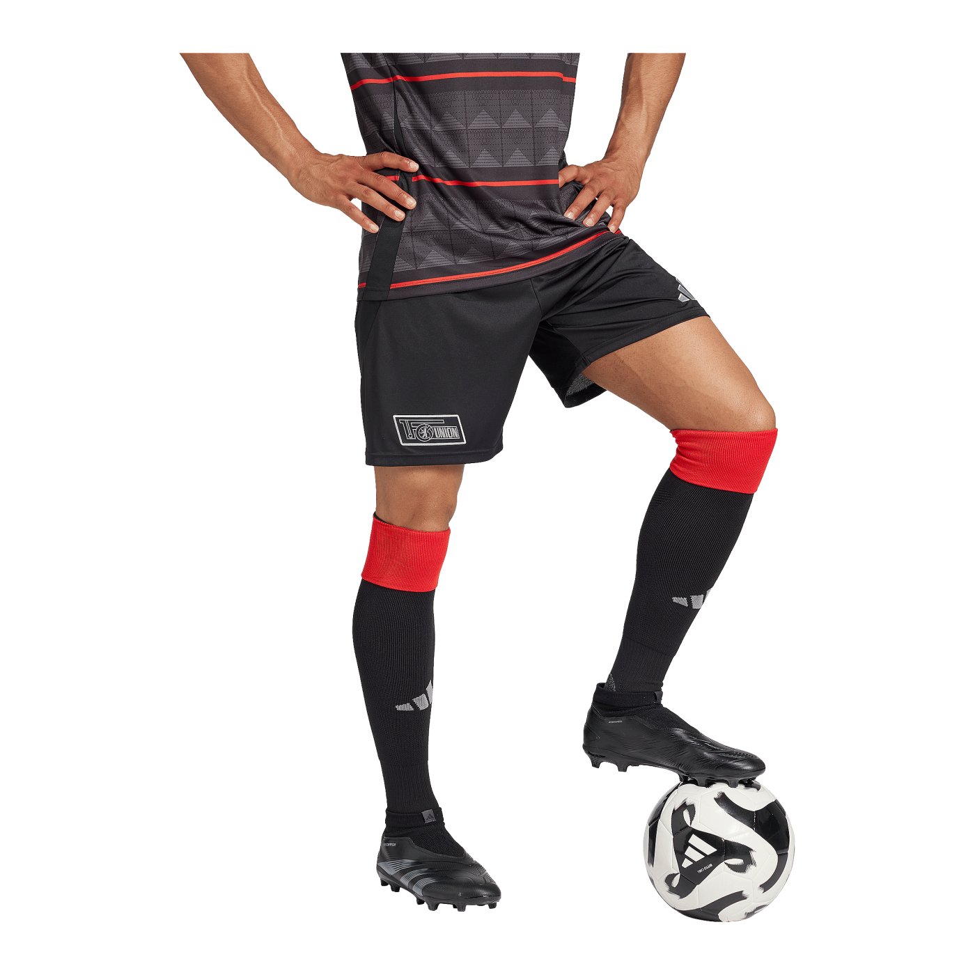 adidas 1. FC Union Berlin Short Away 2024/2025 Schwarz