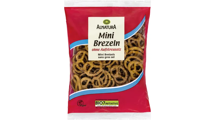 Alnatura Bio Mini Brezeln ohne Aufstreusalz 100 g