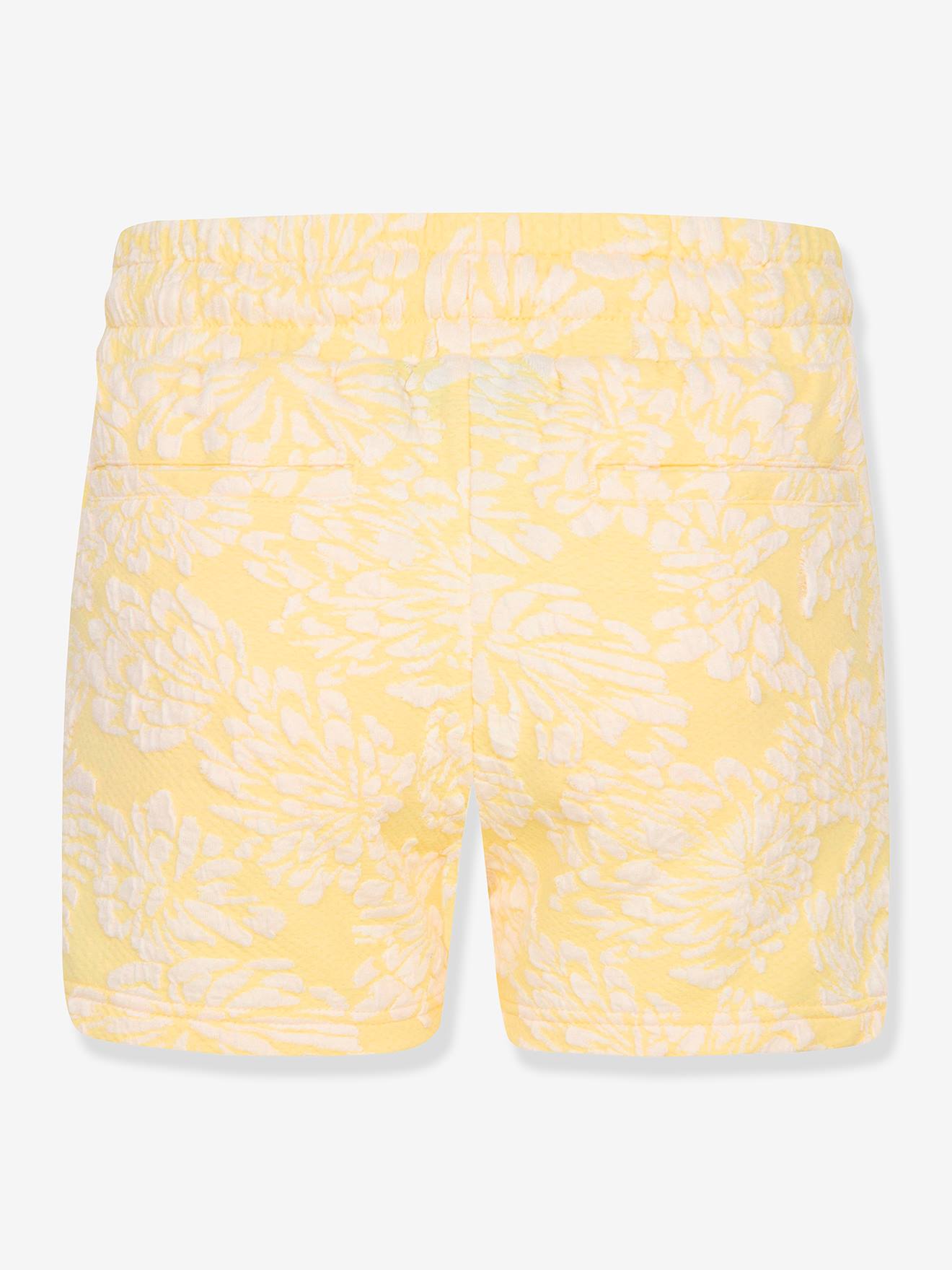 Converse Mädchen Shorts mit gestickten Blumen CONVERSE - pastellgelb