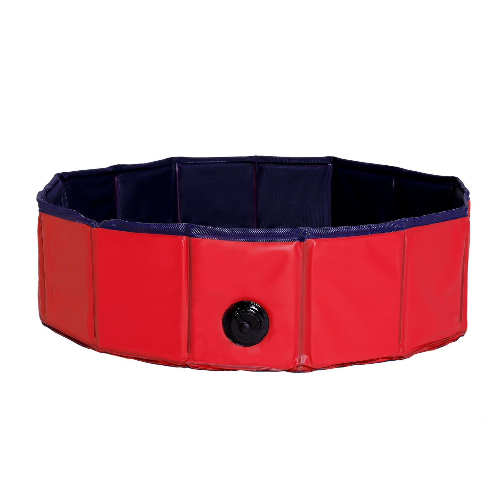 Lionto Wasserspielzeug Lionto 80 cm Hundepool mit Ablassventil - faltbar