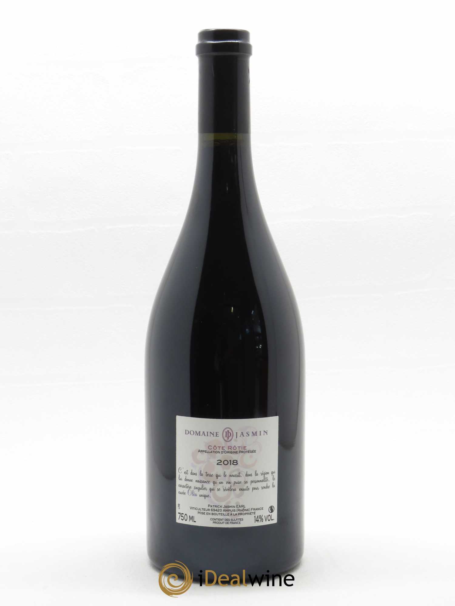 Côte-Rôtie Oléa Jasmin (Domaine)  2018 - Lot de 1 Bouteille