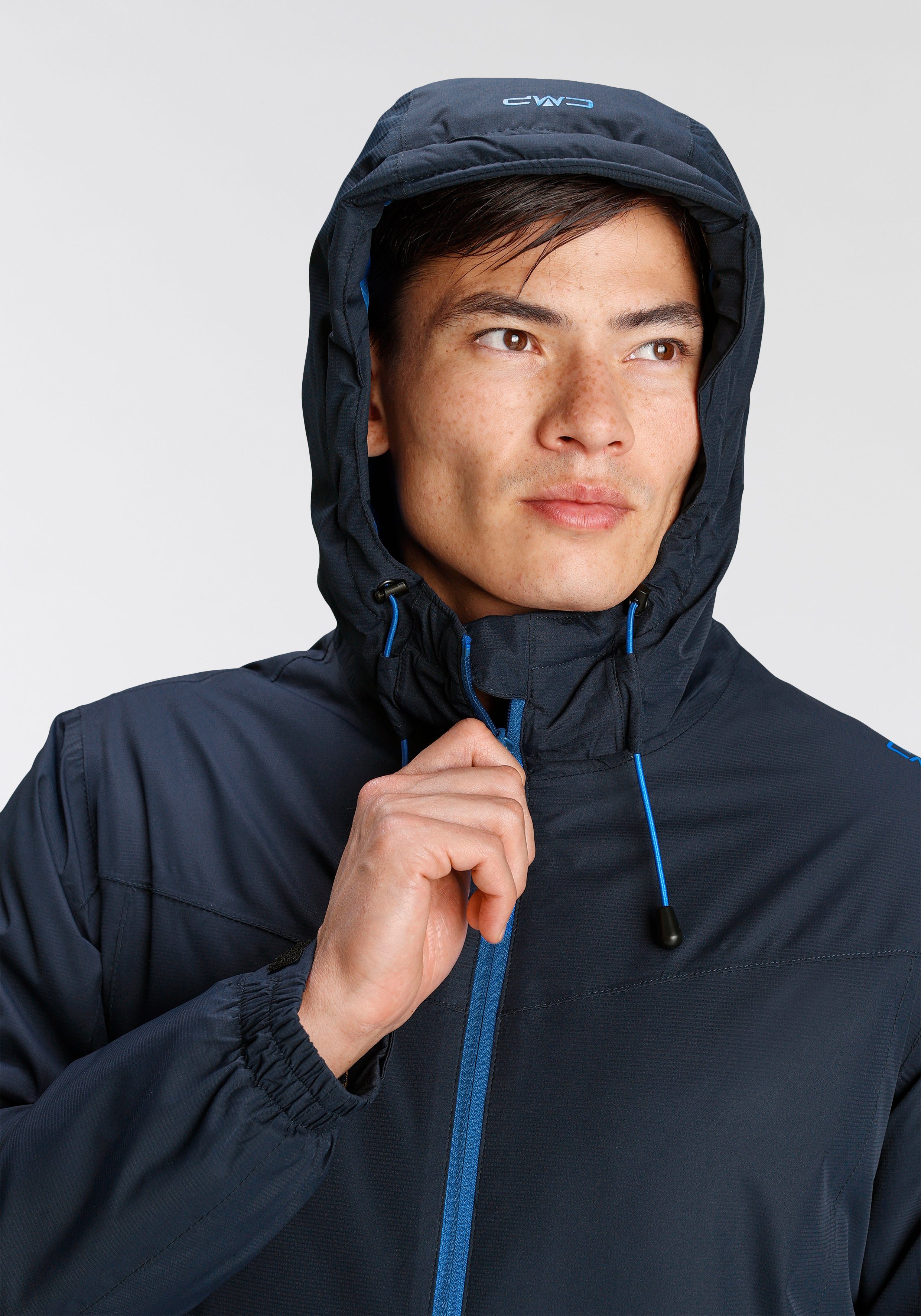 CMP Funktionsjacke Winddicht & Wasserabweisend & Atmungsaktiv