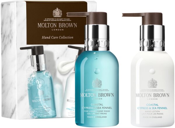 Molton Brown Coastal Cypress & Sea Fennel Hand Care Collection Handpflegeset