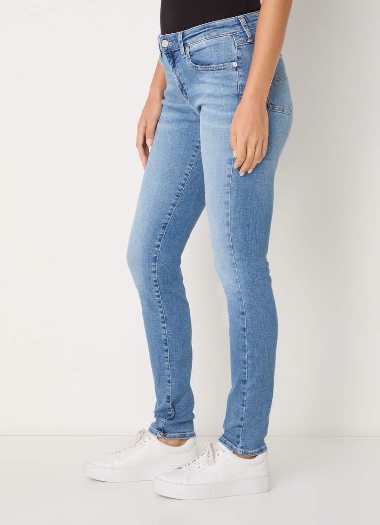 Blugi Tommy Hilfiger Sophie cu talie joasă, skinny fit, ușori