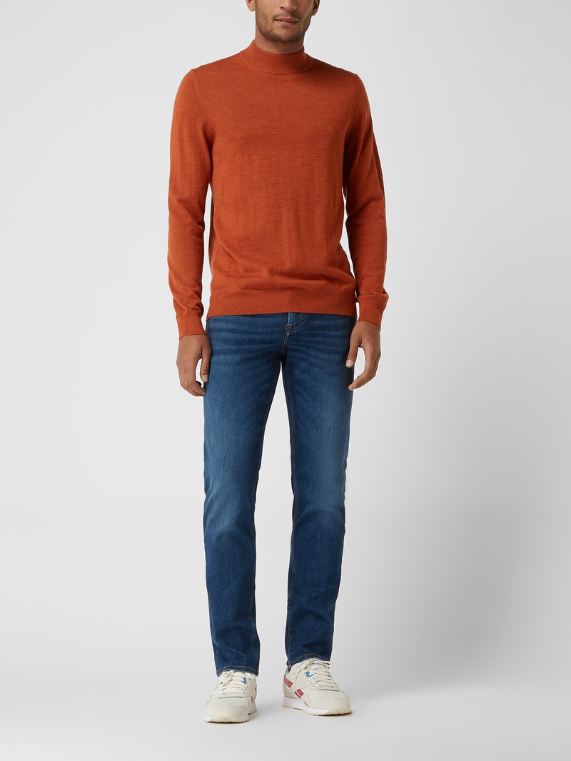 Modern Fit Jeans mit Stretch-Anteil Modell 'Mitch' in jeans
