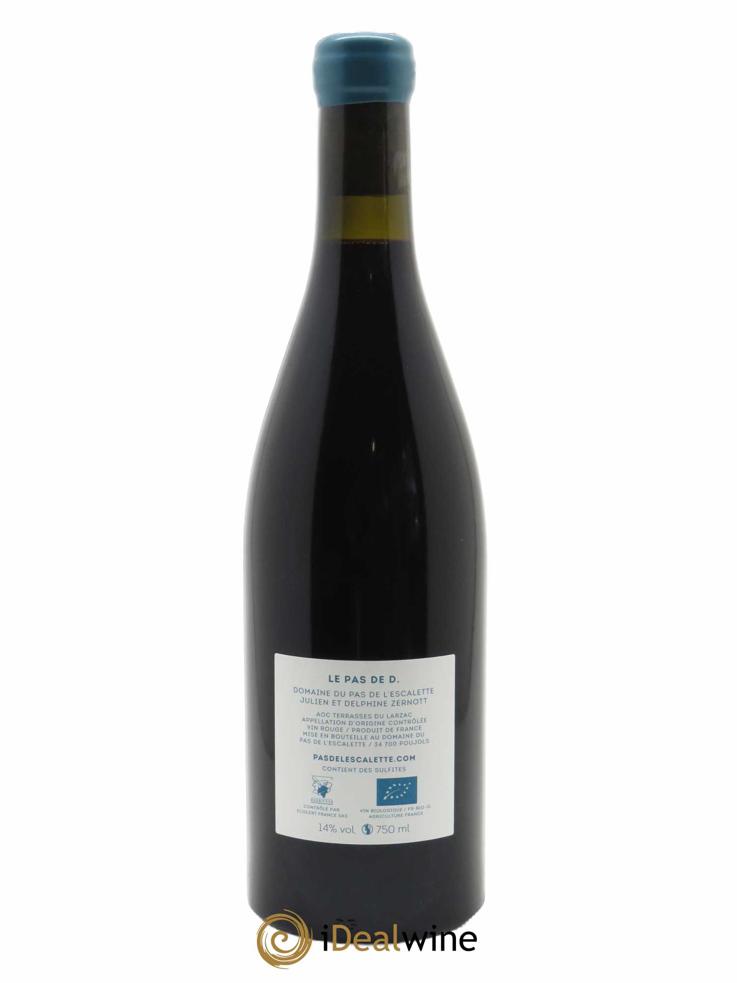 Terrasses du Larzac Pas de D Pas de l'Escalette  2020 - Lot de 1 Bouteille