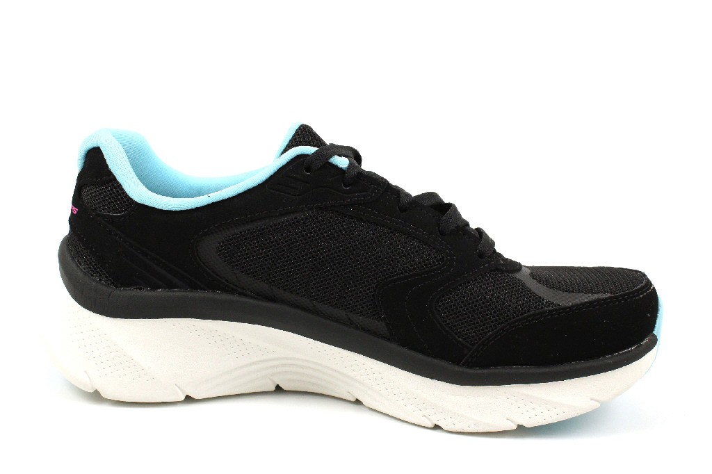 SKECHERS Freizeit Schnürer schwarz ARCH FIT D