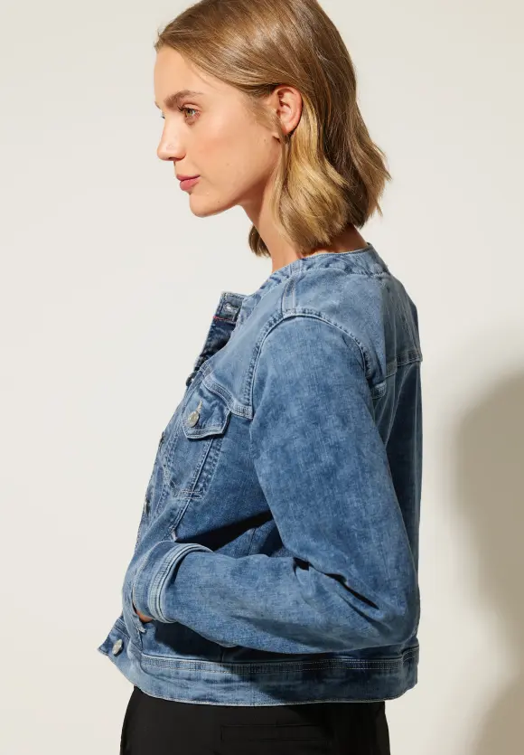 Street One Mittelblaue Jeansjacke