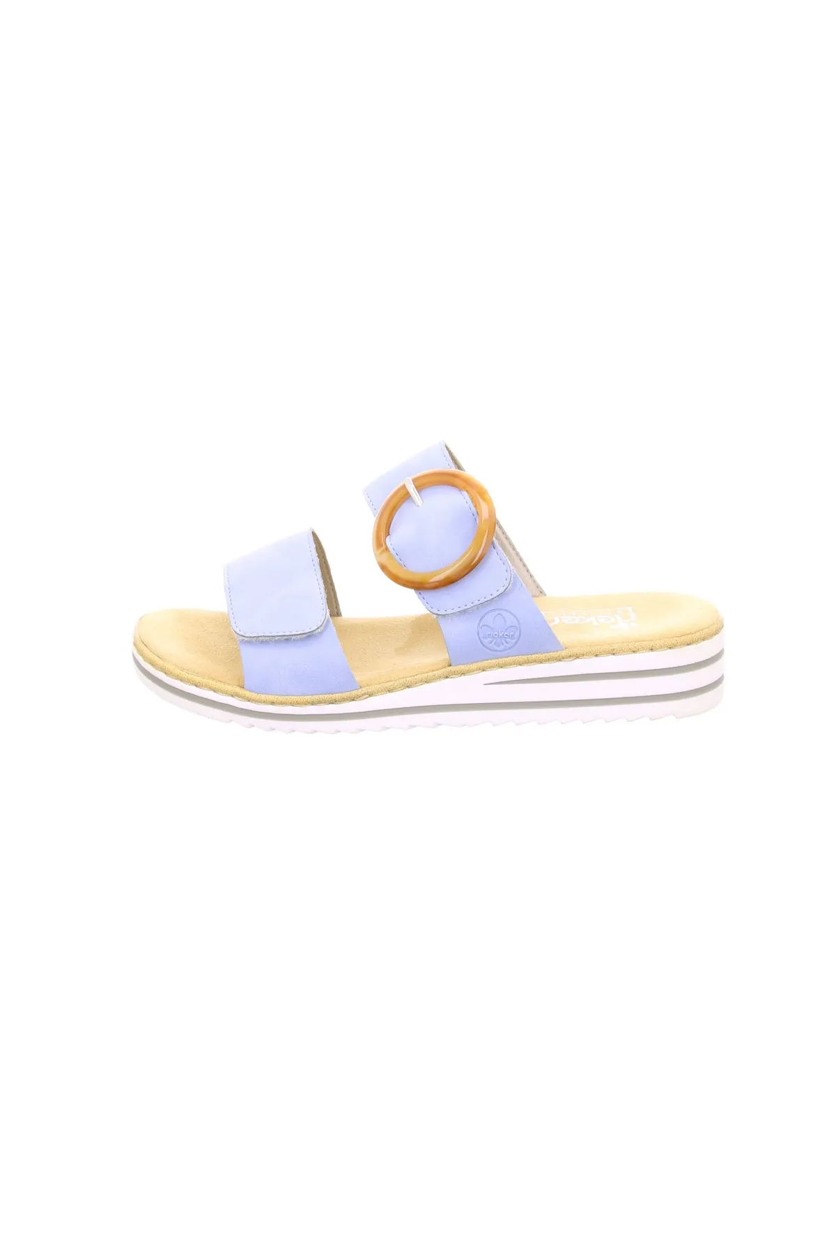 Rieker  Sandalette - Blau - Flacher Absatz