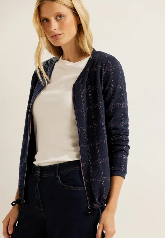 CECIL Moderne Struktur Karojacke