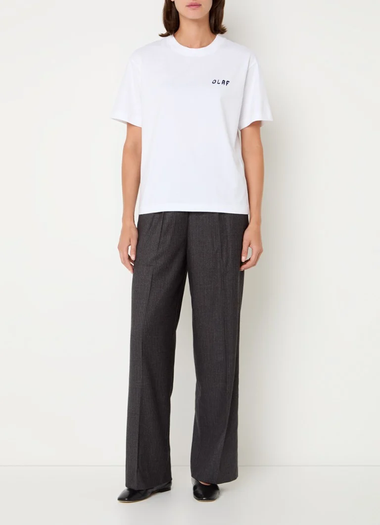 T-shirt OLAF con logo e stampa sul retro