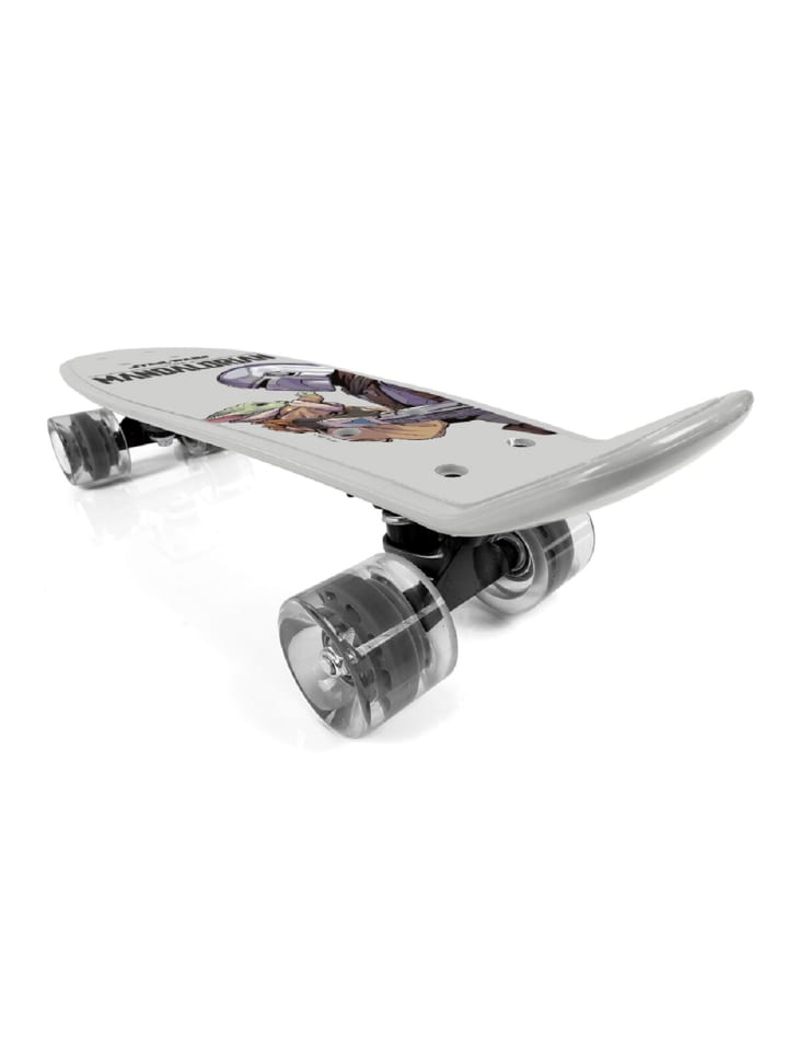 COFI 1453 Mandalorian Pennyboard Kompaktes Design aus Polypropylen in Weiß günstig kaufen 55 cm