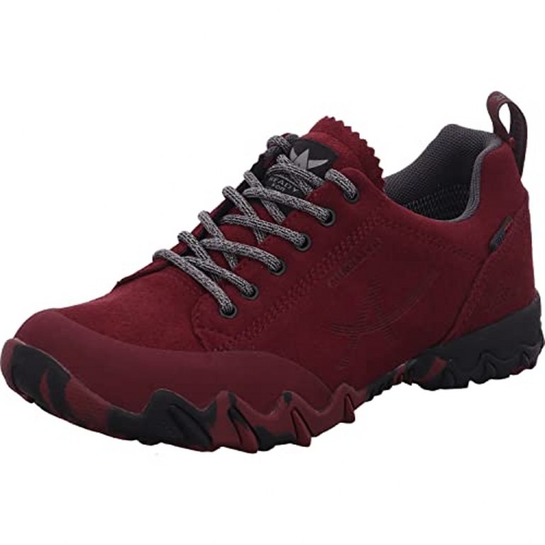 MEPHISTO Komfort Schnürer rot NASAN-TEX Rubber Oxblood