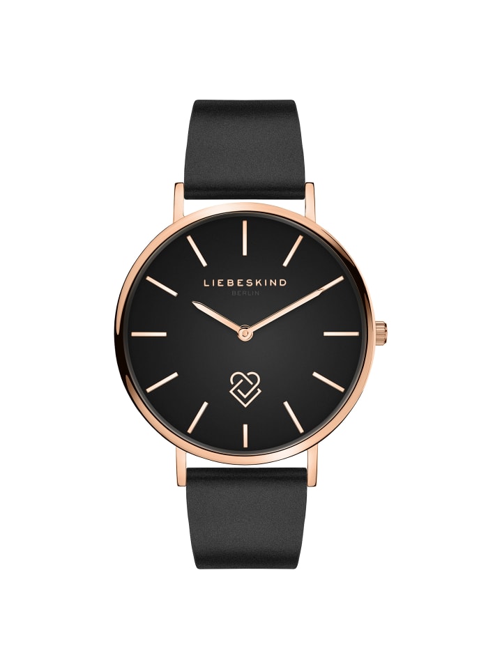 LIEBESKIND BERLIN Armbanduhr in schwarz günstig kaufen onesize