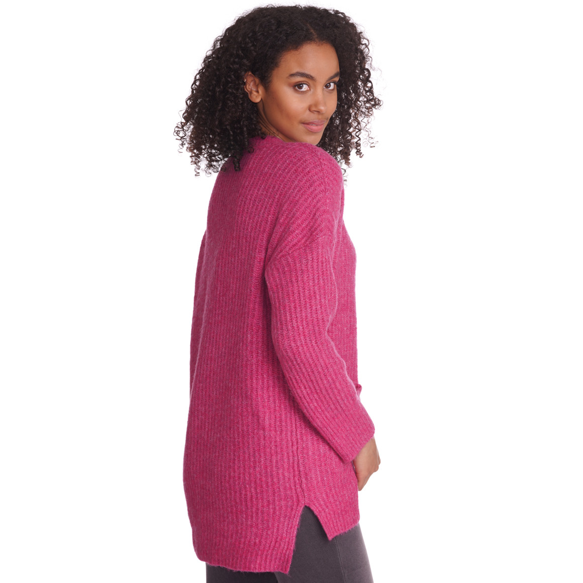 Damen Strickjacke mit zwei Taschen