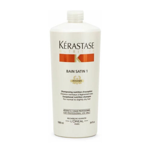 Kérastase Nutritive Bain Satin 1 Shampooing Nutrition Exceptionnelle 1 000 ml