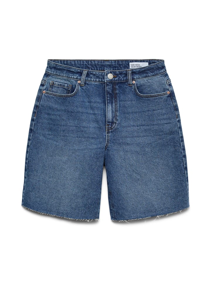 Vero Moda Jeans-Shorts in Medium Blue Denim günstig kaufen